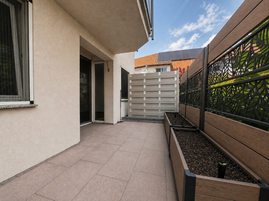 Terrasse Erdgeschosswohnung Oppenweiler