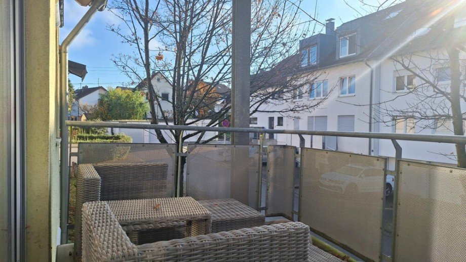gem�tlicher Balkon Etagenwohnung Waiblingen / Hohenacker