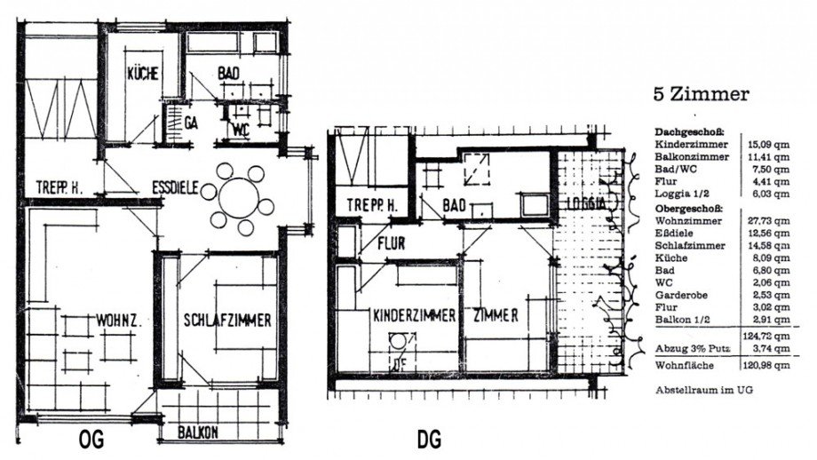 Grundriss_Wohnfl Etagenwohnung Freiberg am Neckar