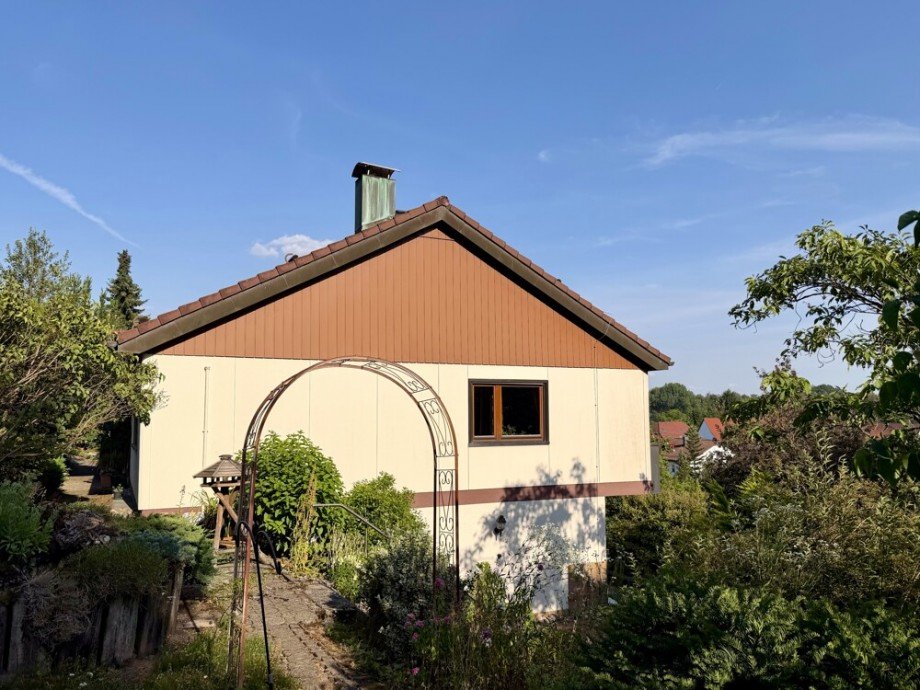 Hausansicht von West ... Einfamilienhaus Alth�tte / Sechselberg