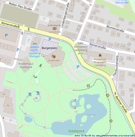 Lageplan Erdgeschosswohnung Leonberg