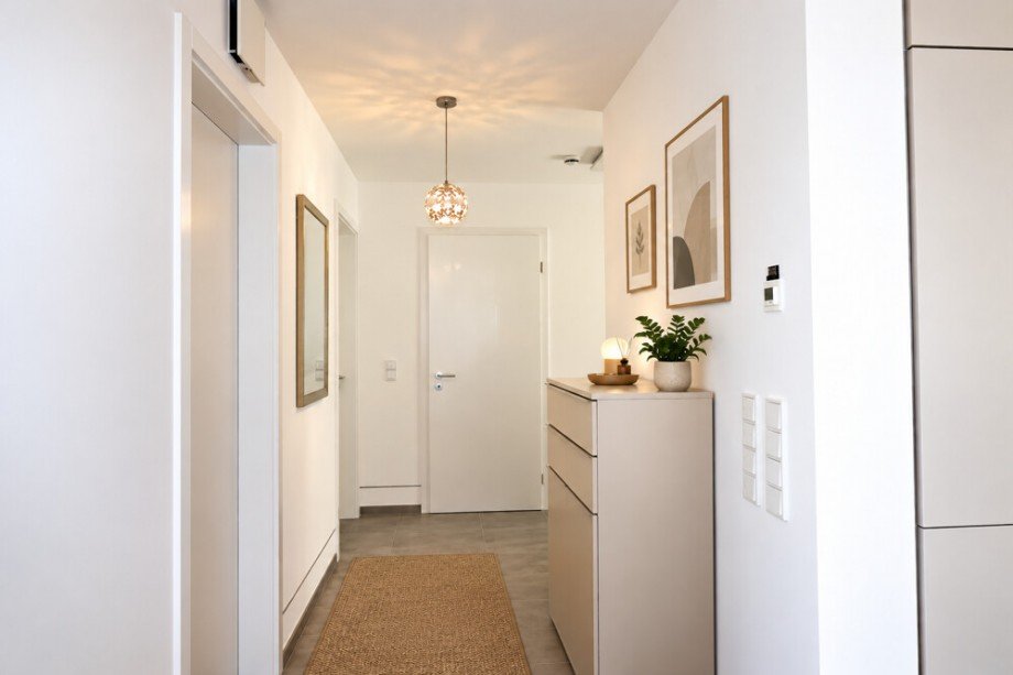 Flur zum Leaving room Etagenwohnung Besigheim