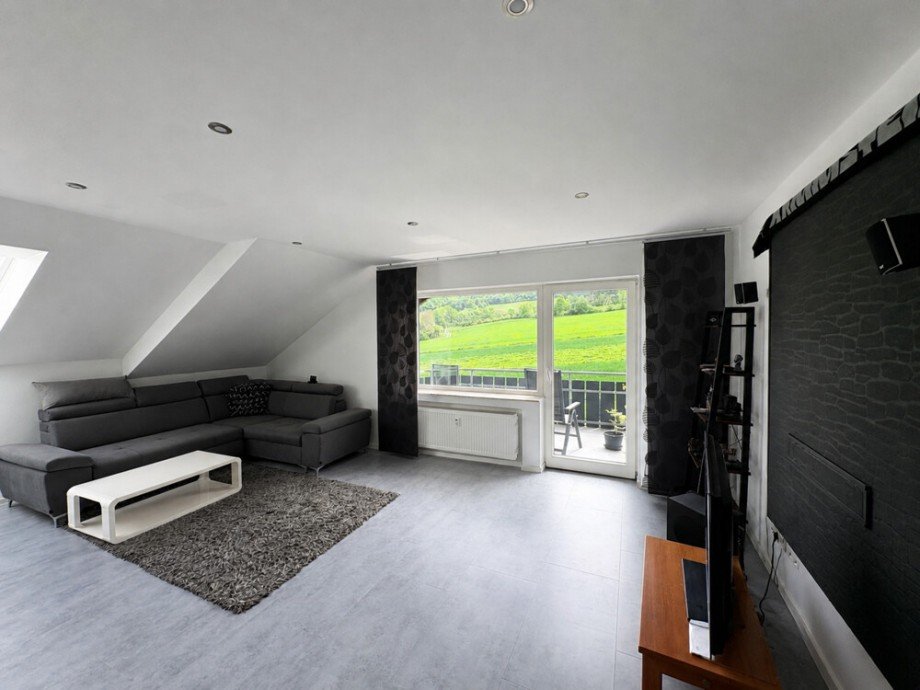 Wohnzimmer Etagenwohnung Gro�bottwar