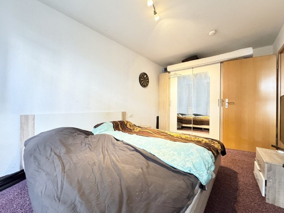 Schlafzimmer Erdgeschosswohnung Marbach am Neckar