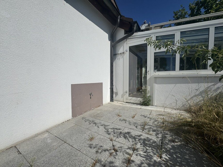 Terrasse Doppelhaush�lfte Abstatt