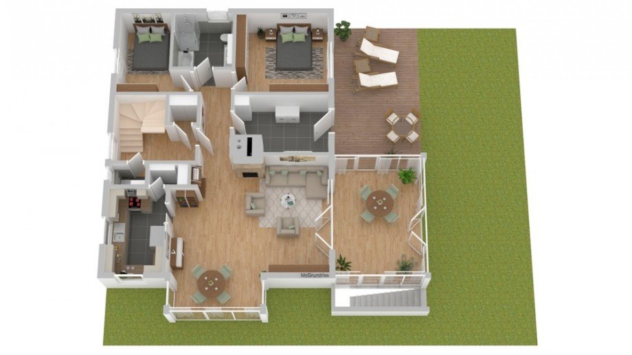 Erdgeschoss Chalet Sersheim