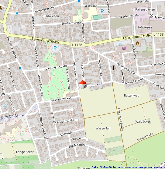 Lageplan Etagenwohnung Asperg