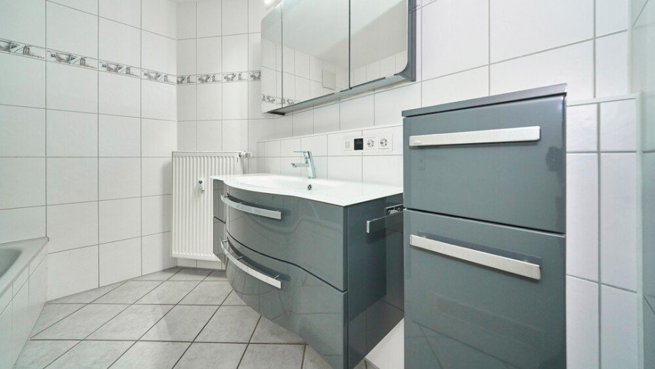 bestens ausgestattet Stauraumwunder im Bad Etagenwohnung Waiblingen / Hohenacker