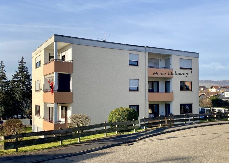 Blick auf meine Wohnung ... Etagenwohnung Eberstadt