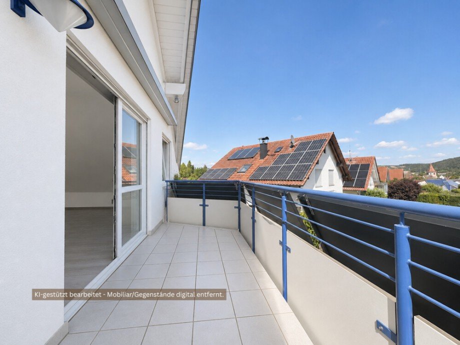 Balkon Dachgeschosswohnung Gro�bottwar