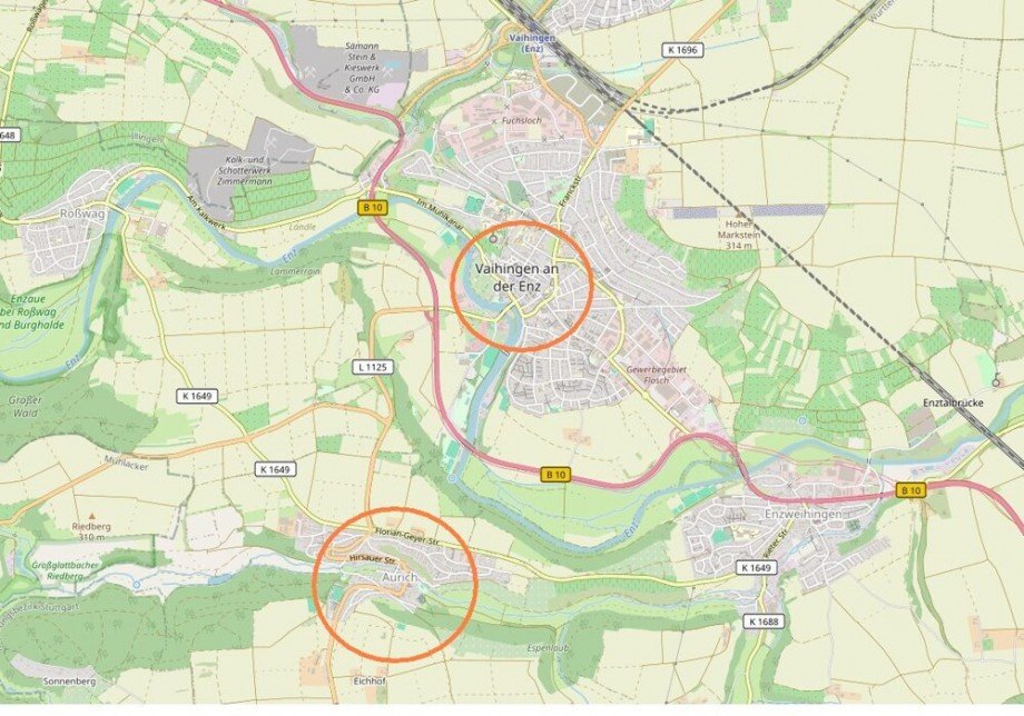 Karte_macro1 Einfamilienhaus Vaihingen an der Enz / Aurich