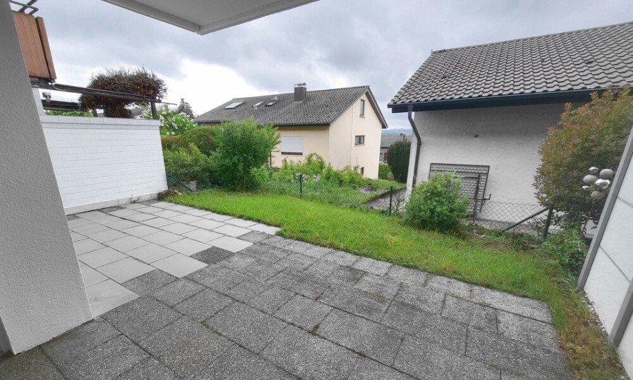 Terrasse_Hanggeschoss Reihenmittelhaus Neckarwestheim