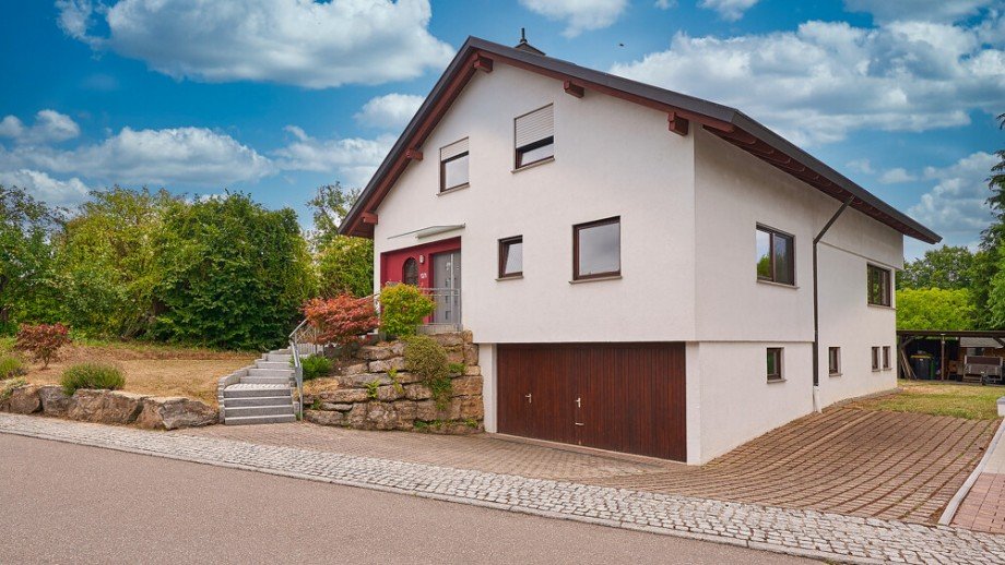 Ansicht_Nord-West Einfamilienhaus Besigheim