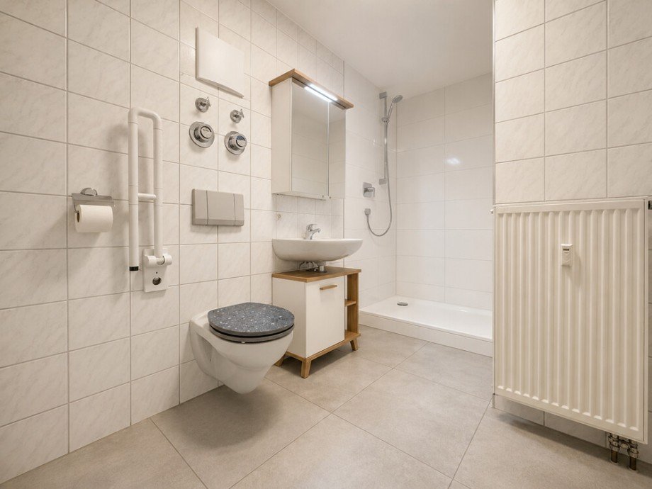 Badezimmer Erdgeschosswohnung Oppenweiler