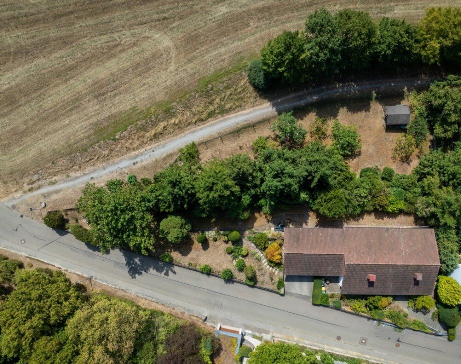 Luftaufnahme 1 Chalet Remseck am Neckar