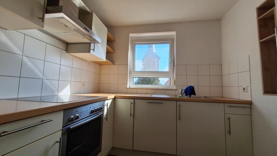 K�chengl�ck inklusive - praktische Einbauk�che in wohnlicher Atmosph�re Etagenwohnung Affalterbach