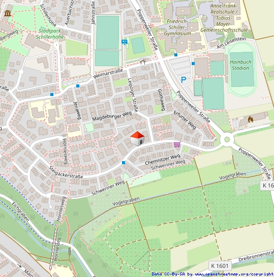 Lageplan Erdgeschosswohnung Marbach am Neckar