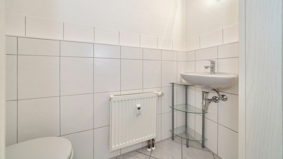 Gepflegt und funktional - das separate WC Etagenwohnung Waiblingen / Hohenacker