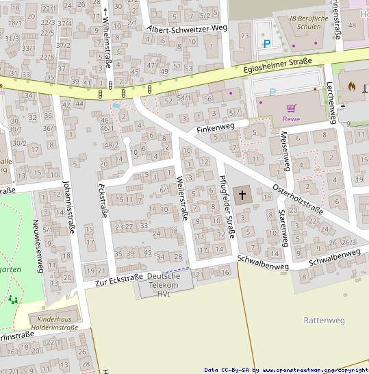 Lageplan Reihenhaus Asperg