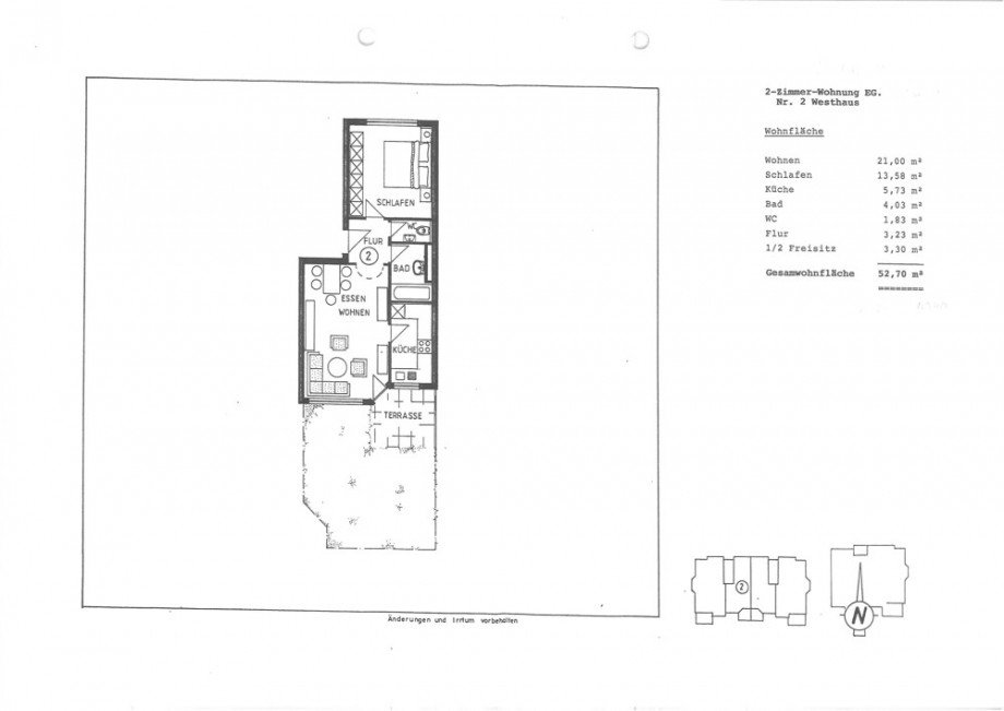 Grundriss Erdgeschosswohnung Freiberg am Neckar