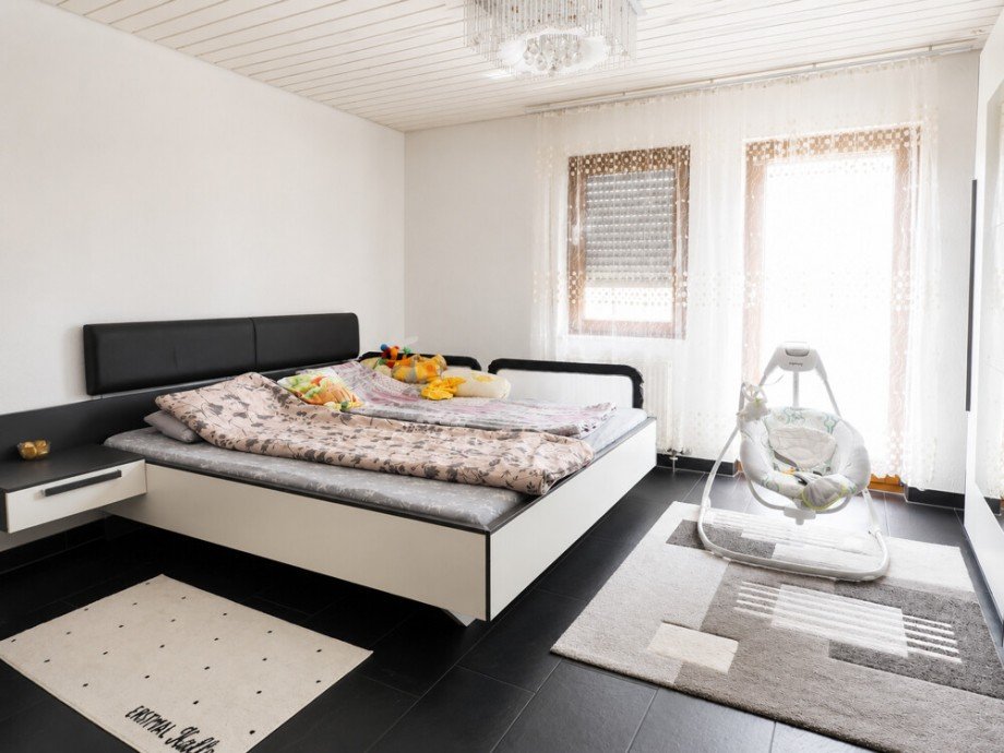 Schlafzimmer Erdgeschosswohnung Sachsenheim / Hohenhaslach